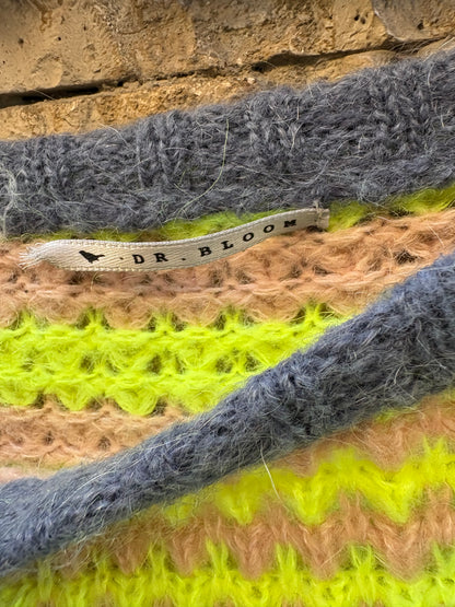 DR. BLOOM. Fluorescent yellow sweater Tu(s/m)