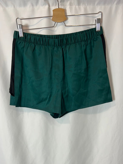 ALEXANDER WANG. Silk green shorts. TS