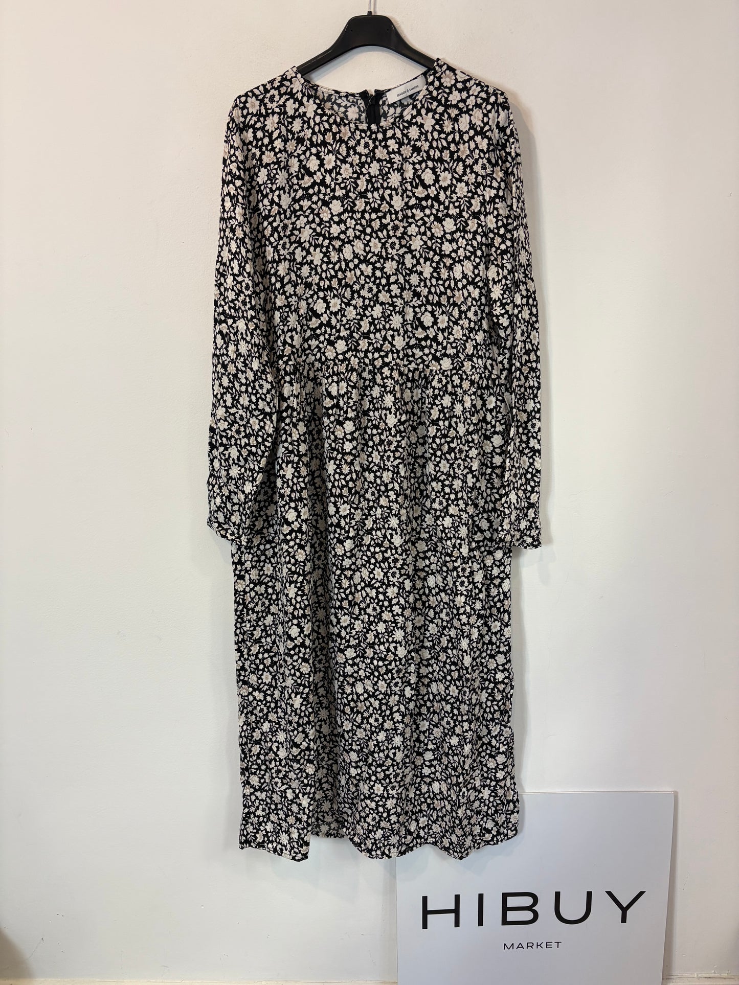 SAMSOE SAMSOE. Vestido largo estampado