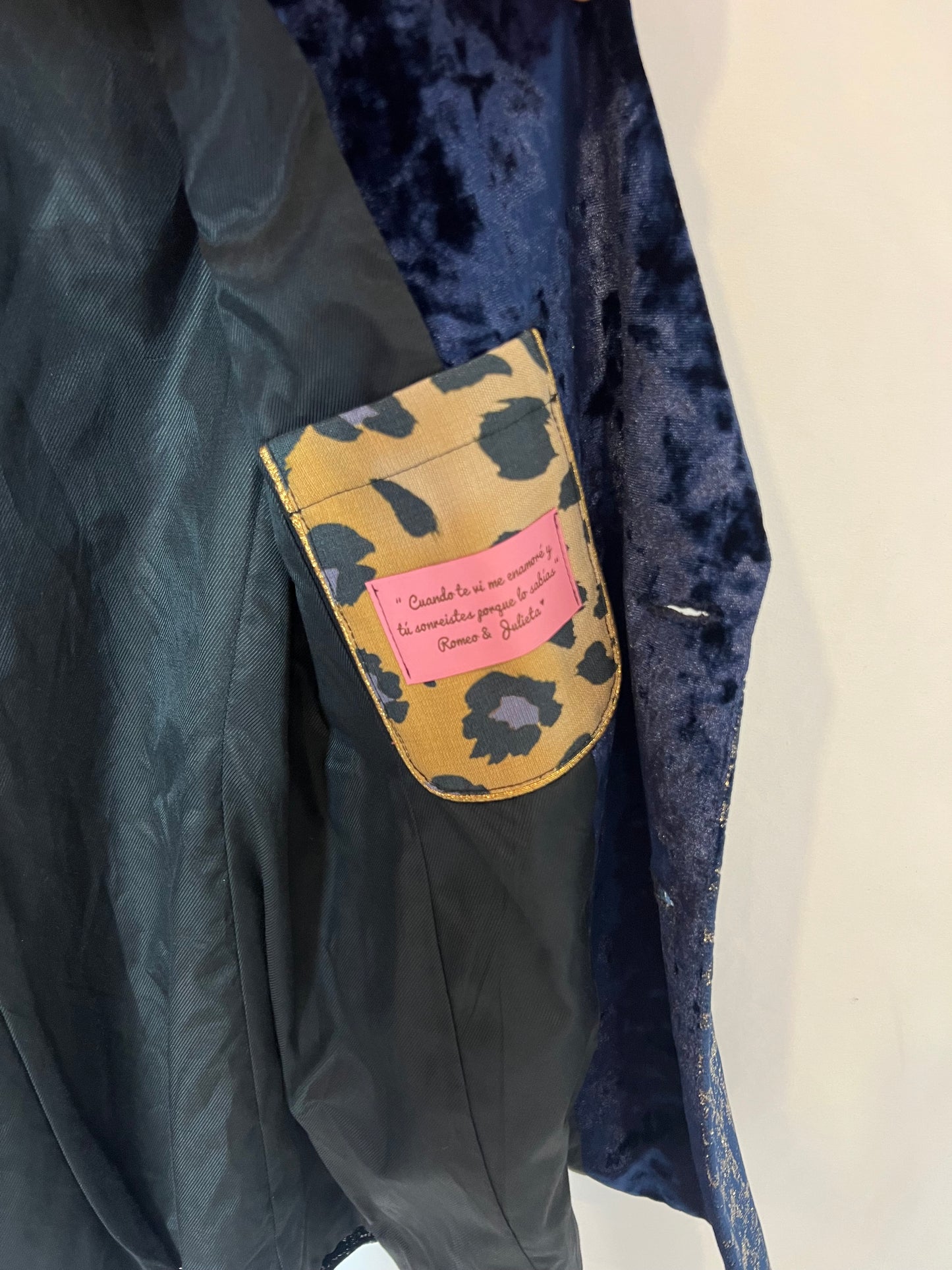 DIME ROMEO. Blazer terciopelo T.xs (s)