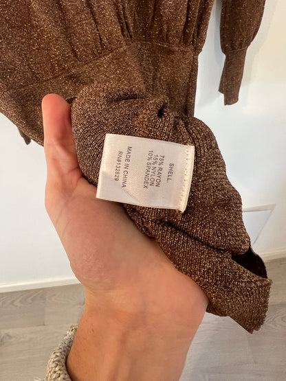 SUPERDOWN. Vestido punto hilos