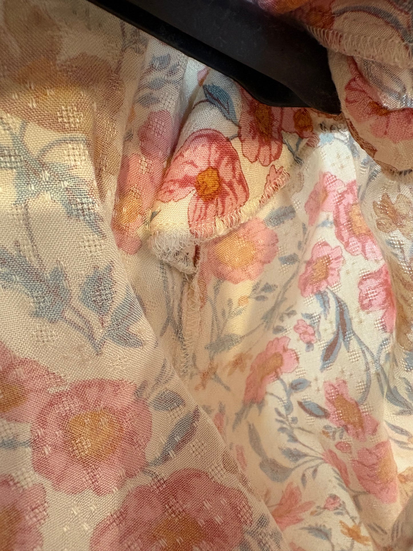 PETITE MENDIGOTE. Vestido largo cruzado flores