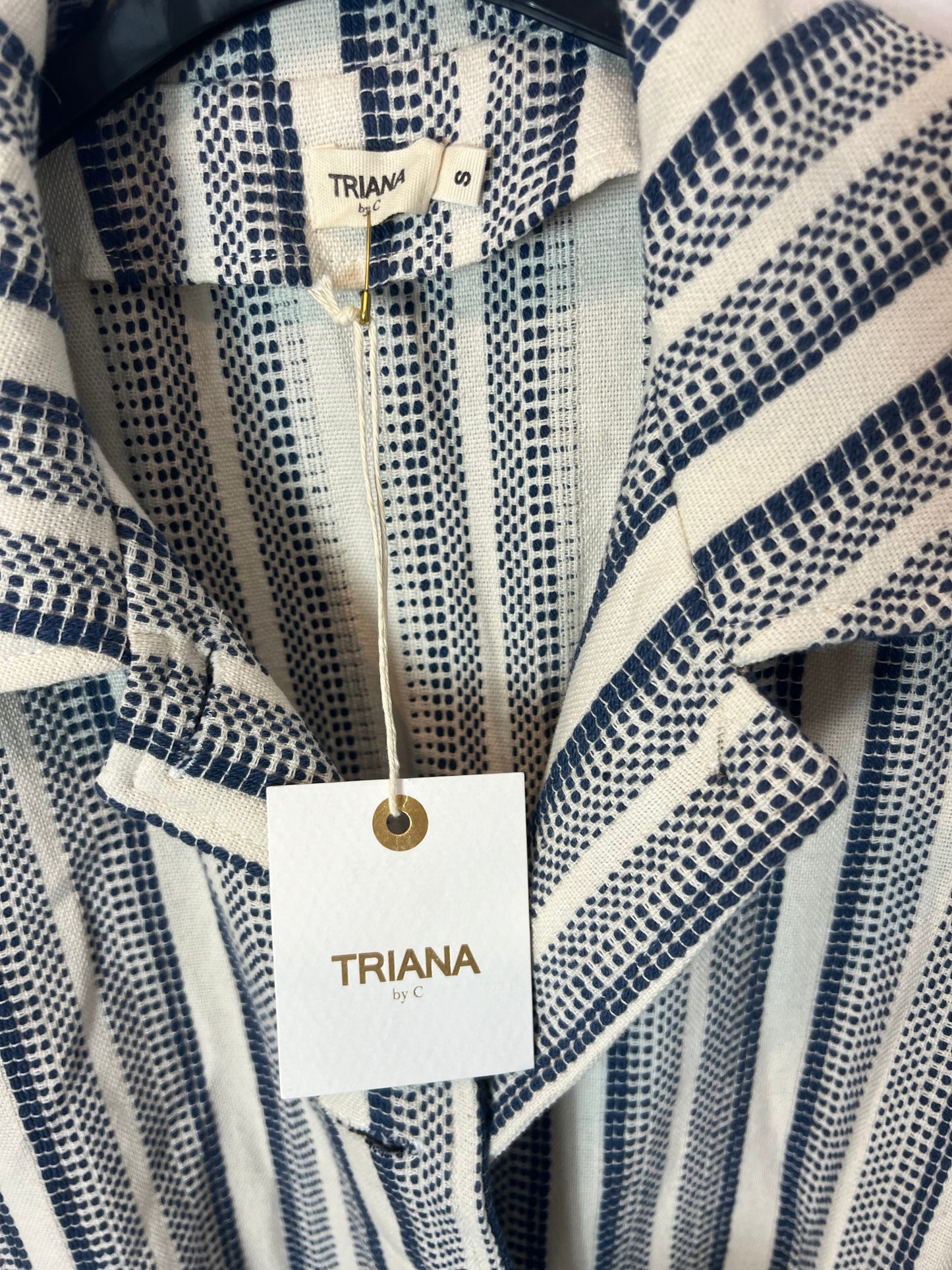 TRIANA BY C. Long embroidered jacket. T.S.