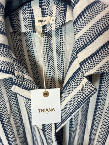 TRIANA BY C. Long embroidered jacket. T.S.