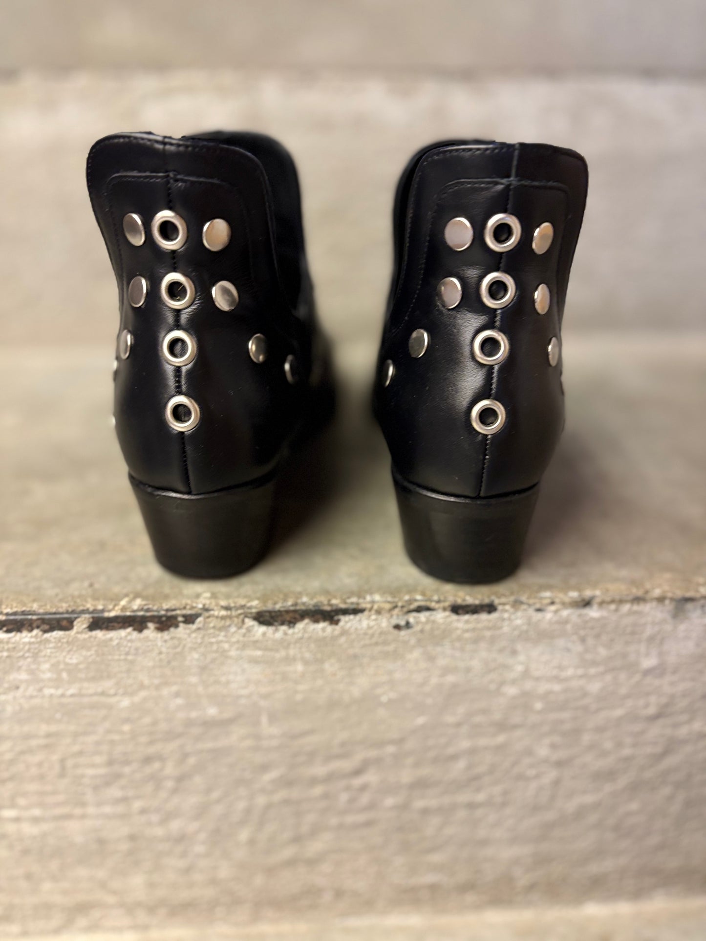 MICUIR. Punky boots en negro. T39