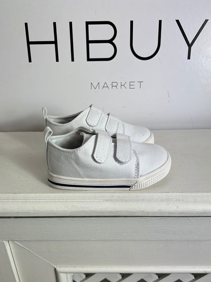 OTHERS. White velcro sneakers. Size 21