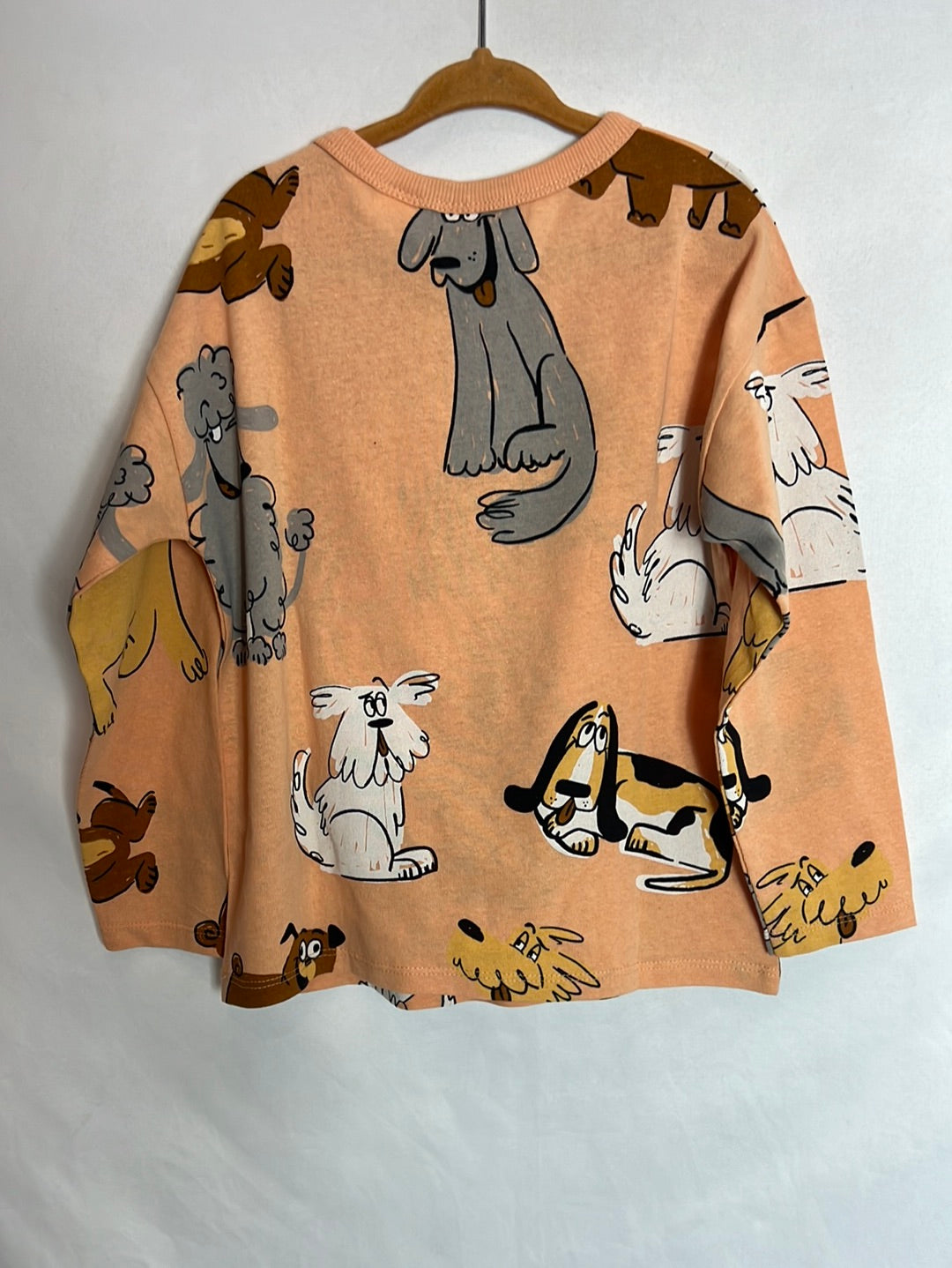 ZARA. Camiseta manga larga animales. T 4-5 años