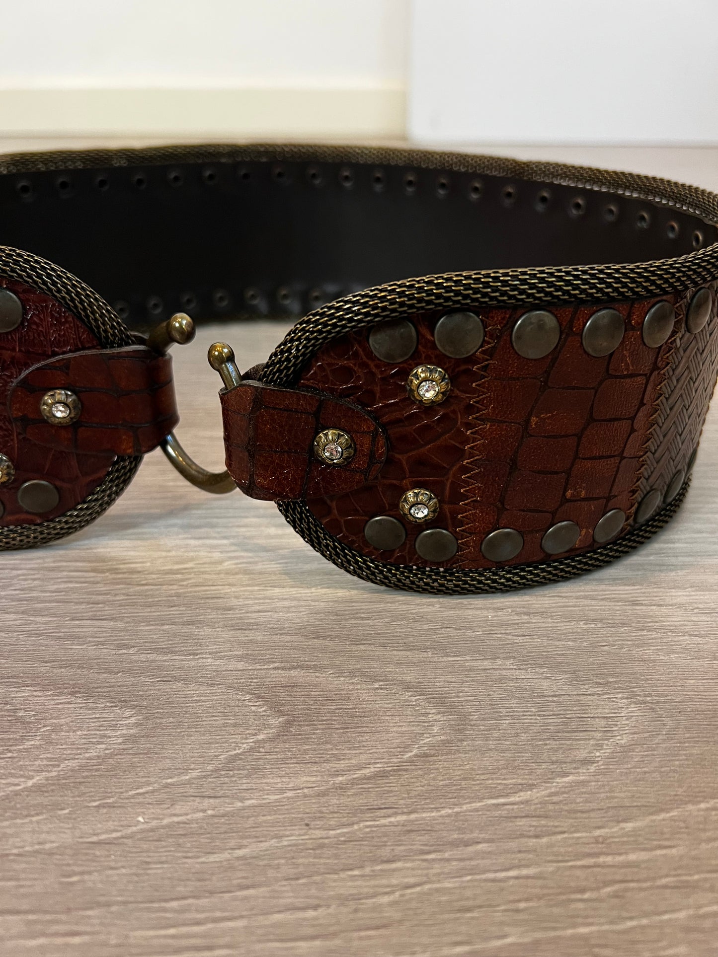 NANNI. Leather belt
