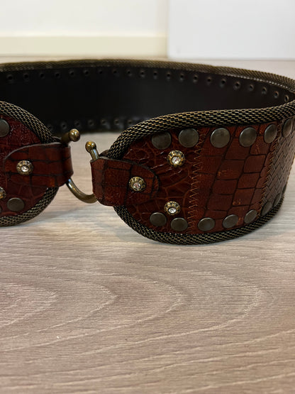 NANNI. Leather belt