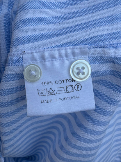 ANCLADEMAR. Light blue striped shirt. TM