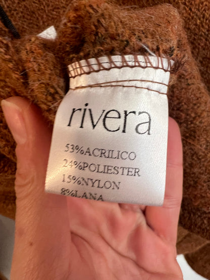 RIVERA. Two-tone wool sweater. TM