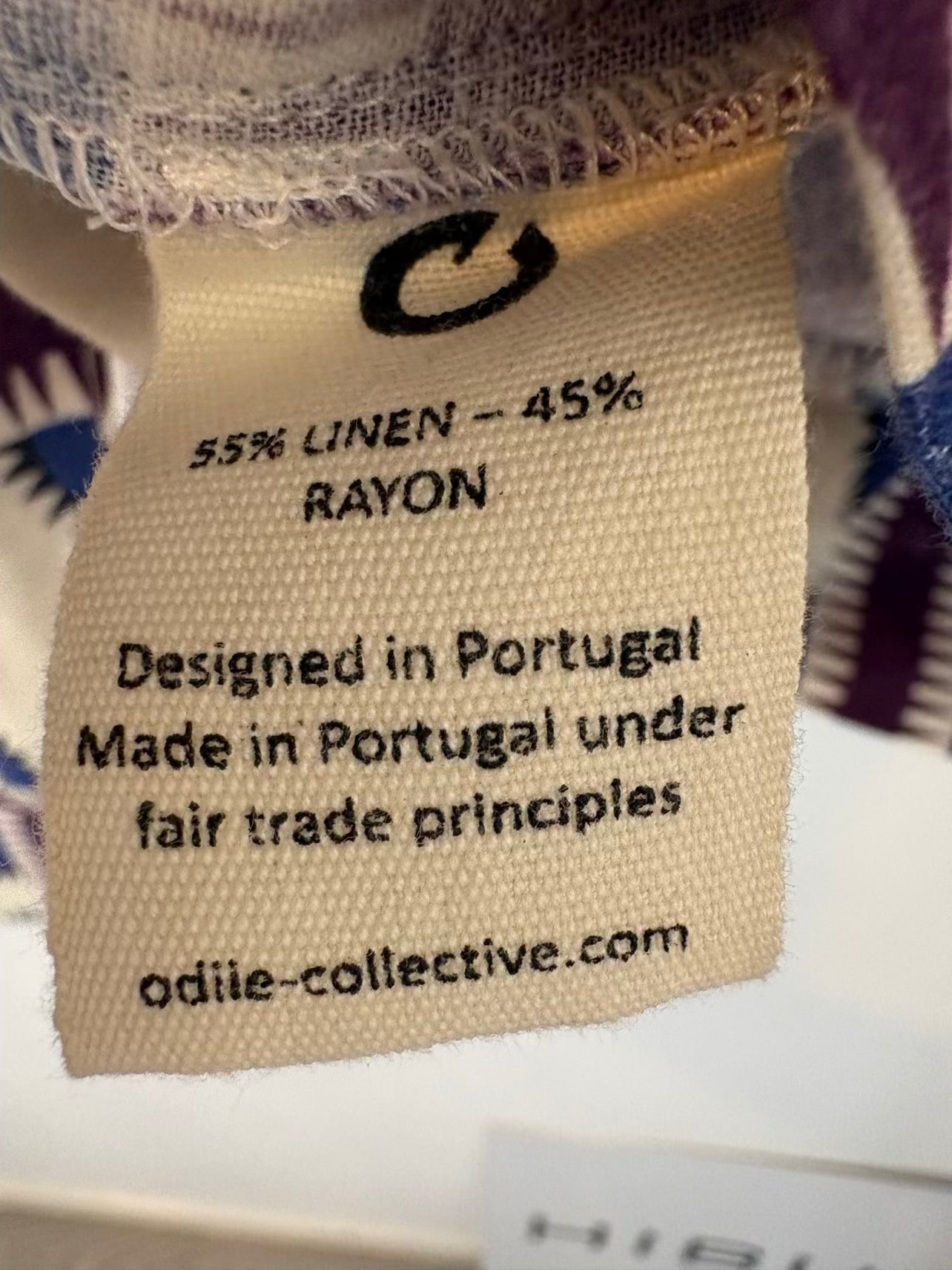 ODILE. Blusa estampada cruzada