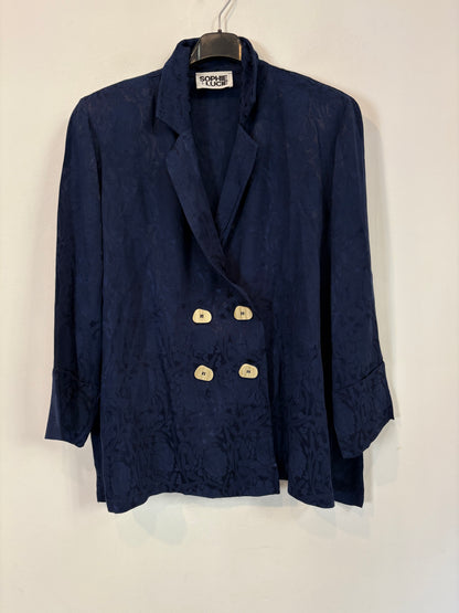 SOPHIE & LUCIE. Total look botones retro marino