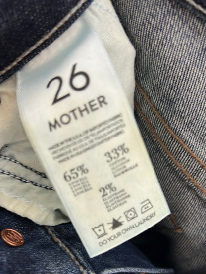 MOTHER. Pantalón denim recto fino. T 26(36)