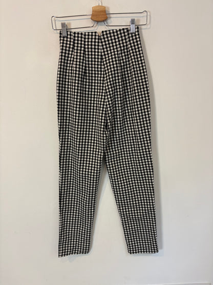 ZARA. Pantalón ligero vichy