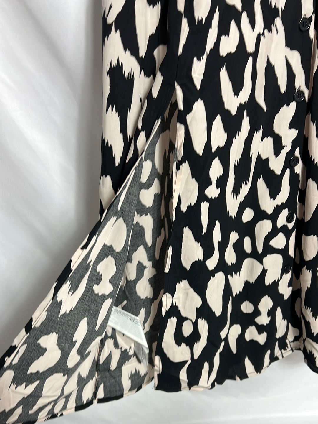 MANGO. Vestido midi aperturas . T S