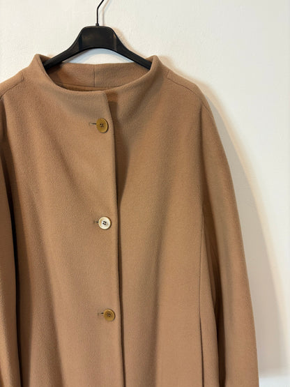 ADOLFO DOMÍNGUEZ. Abrigo largo  lana y cashmere