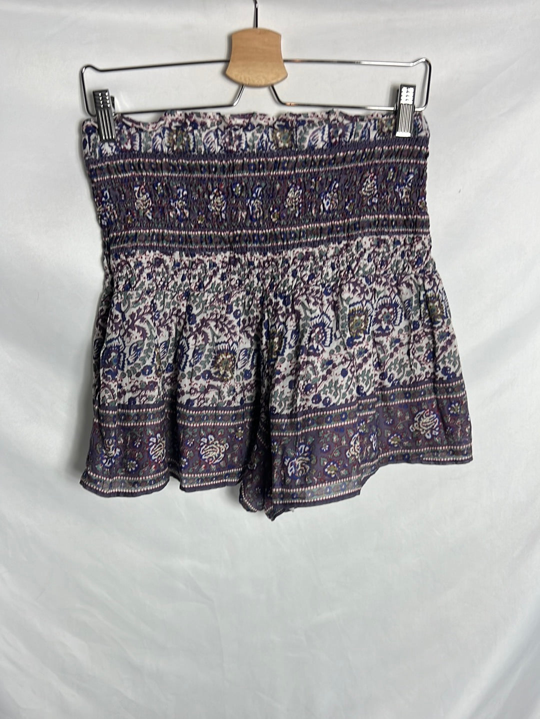 SEA NEW YORK . Pantalón corto efecto falda estampando . TS