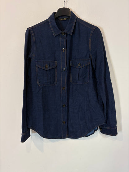 MASSIMO DUTTI. Light denim shirt. T XS