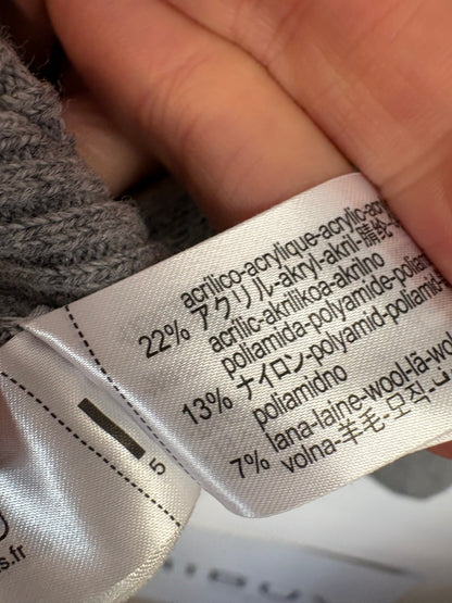 ZARA. Chaqueta rombos con lana