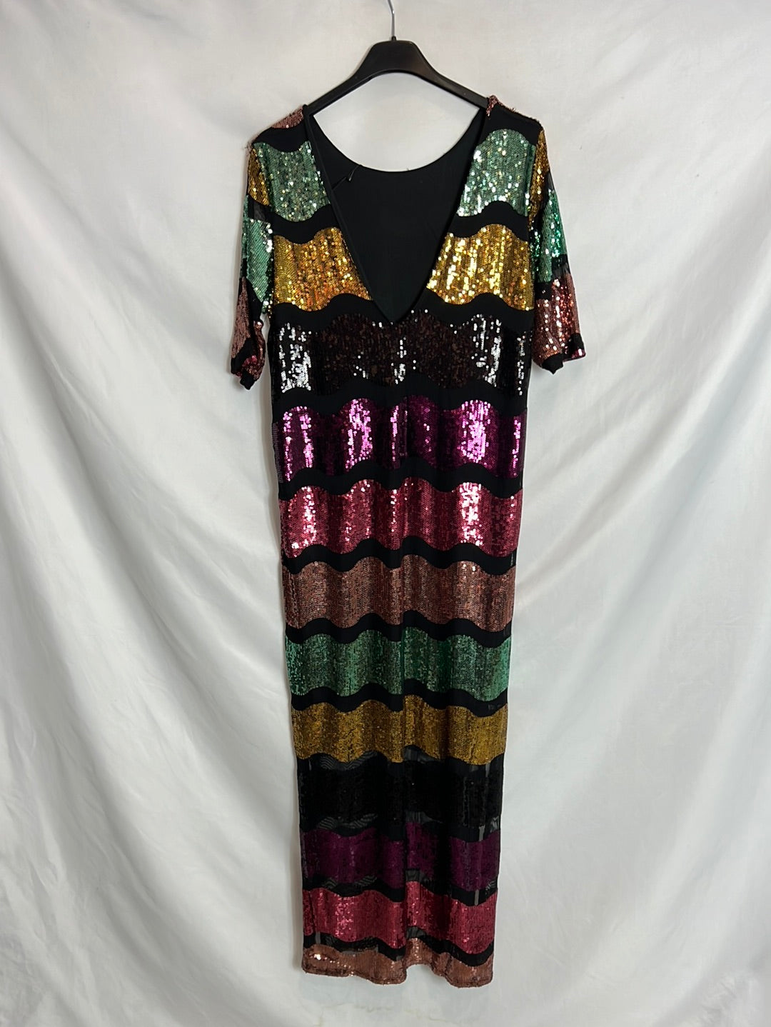SFERA. Sequin midi dress. TM (Tara)