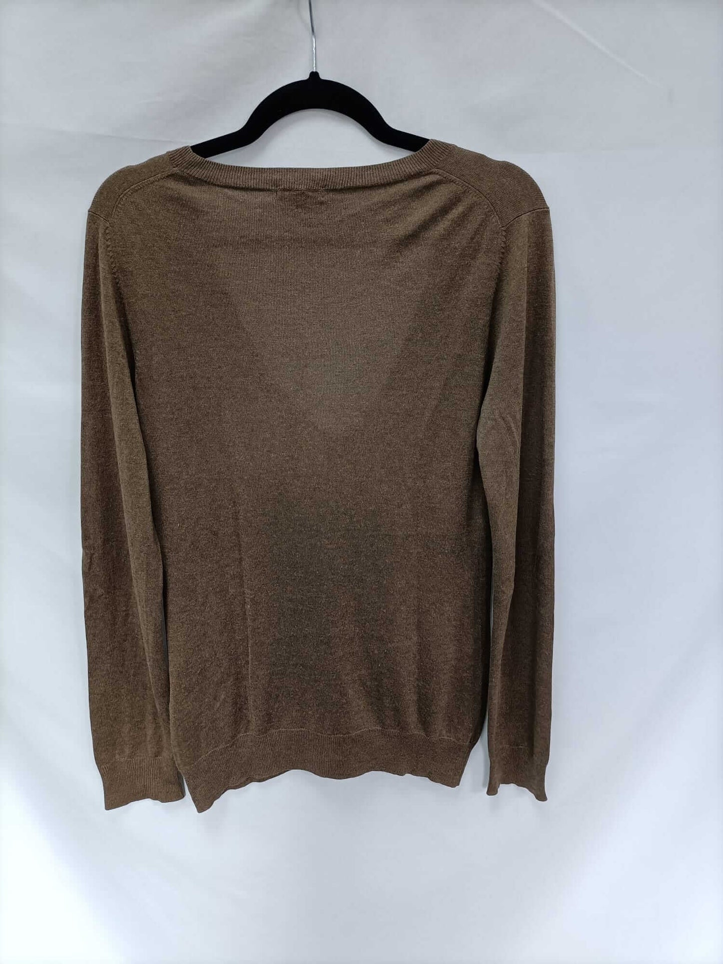 MASSIMO DUTTI. Jersey camel T.l
