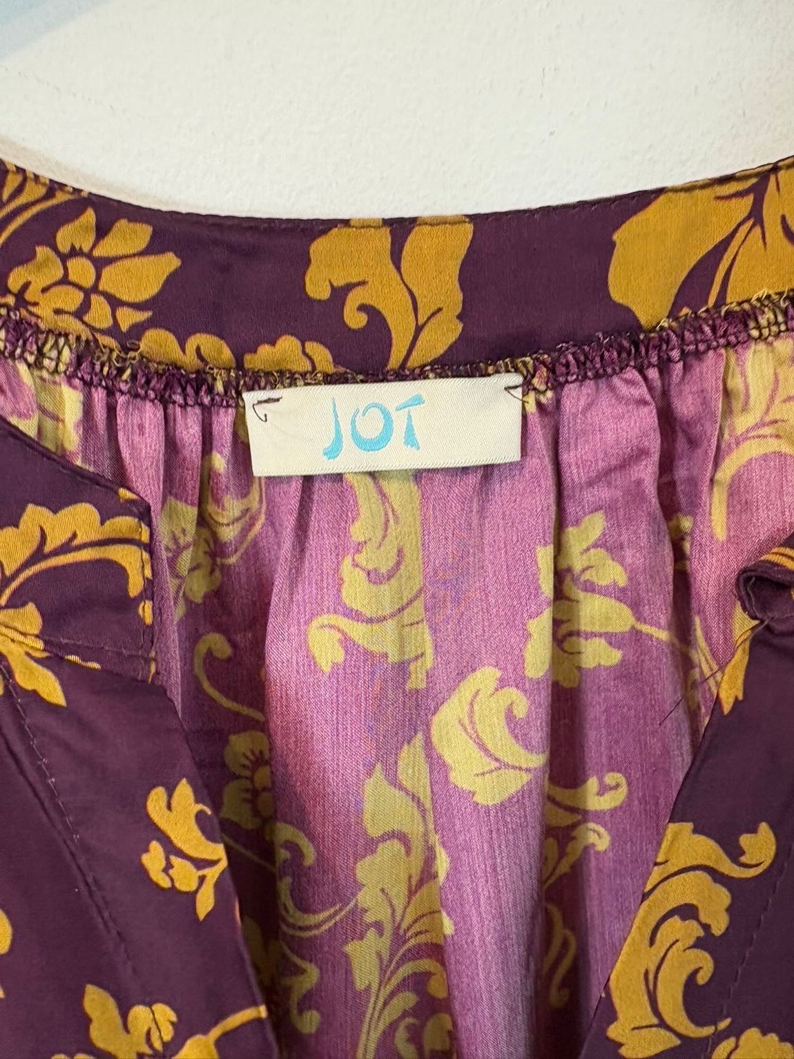 JOT. Vestido largo estampado