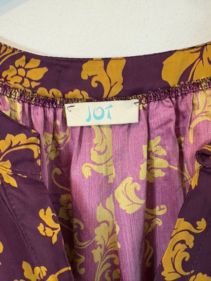 JOT. Vestido largo estampado
