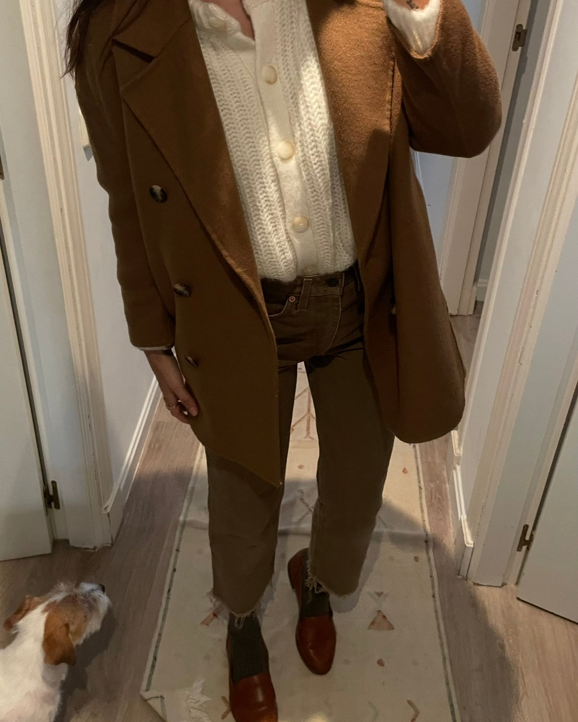 LEVI’S. Pantalón denim marrón T.29(36)