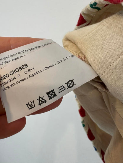 BOBO CHOSES. Falda corta estampada textura