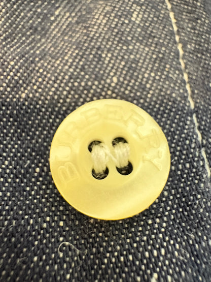 BURBERRY. Camisa fluida denim