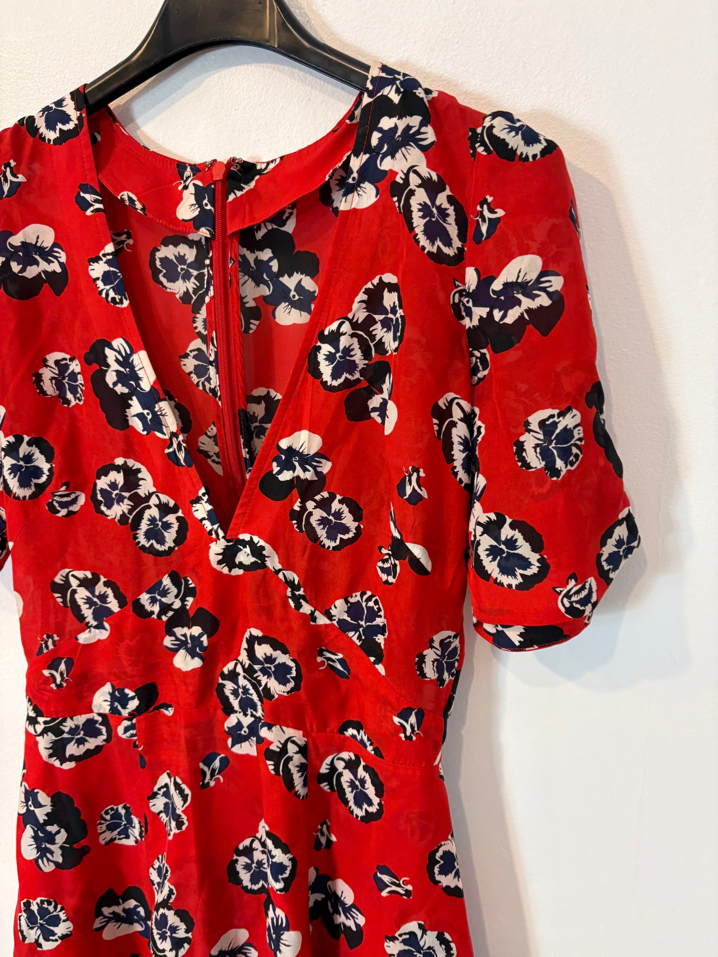 ZARA. Jacket with mottled gray wool. TS