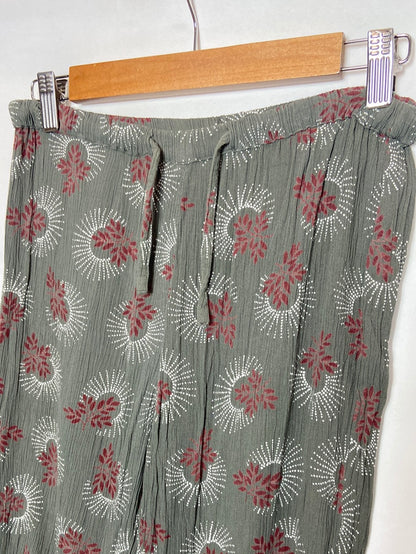 NICOLI. Pantalón gris fluido T. 12 AÑOS