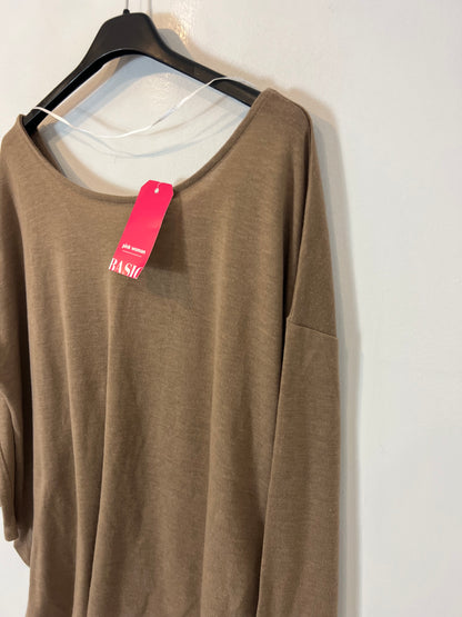 PINK WOMAN. jersey fino camel T.l