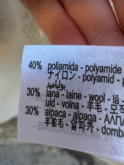 ZARA. Jersey lentejuela mezcla lana