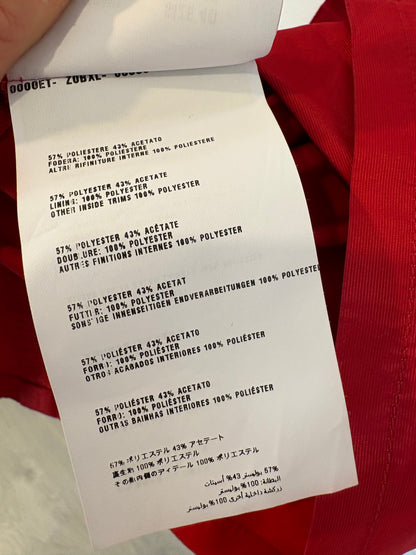 MIU MIU. Vestido rojo vintage