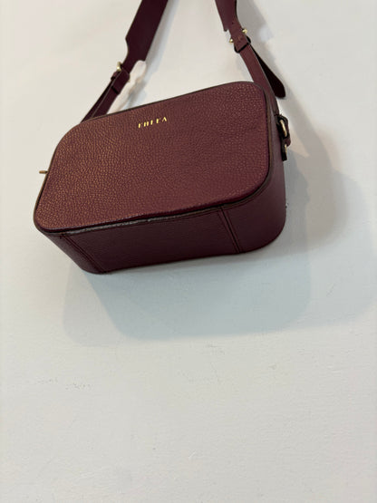 EHLEA. Bolso piel burdeos