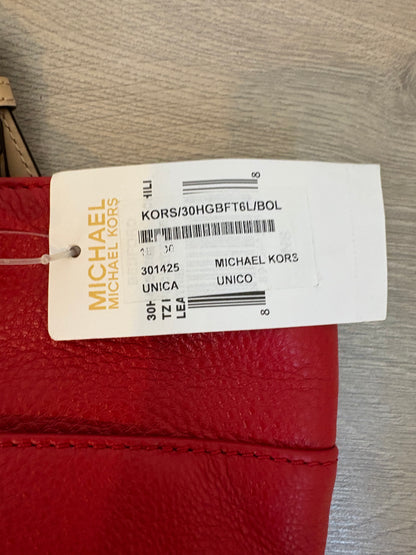 MICHAELKORS. Bolso rojo piel