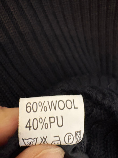 OTRAS. Chaqueta  doble textura bordada