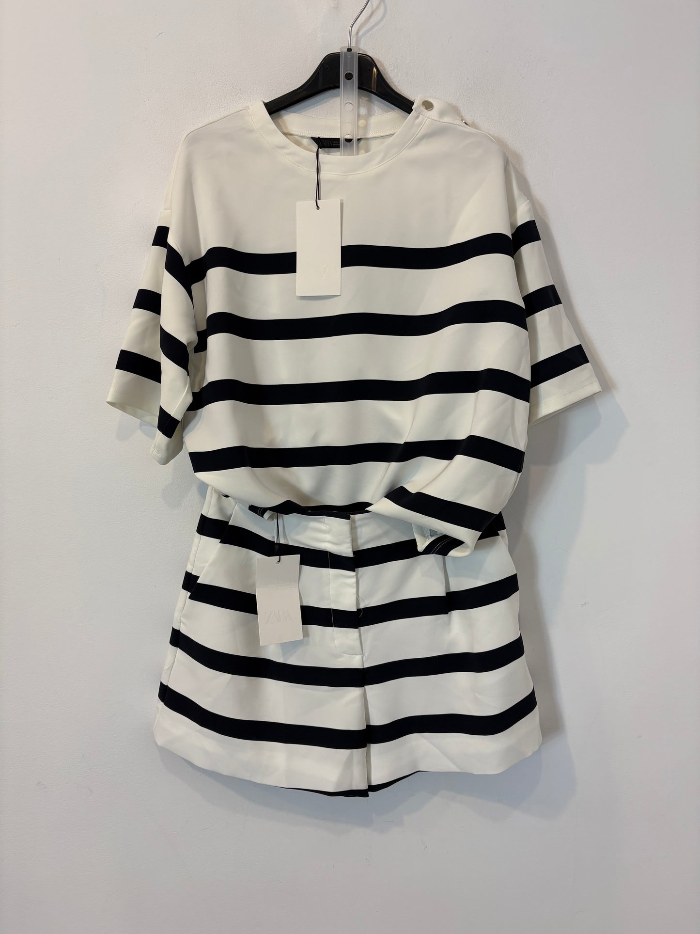 ZARA. Conjunto marinero textura