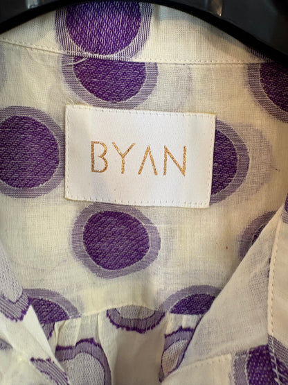 BYAN. Vestido algodón lunares T.m