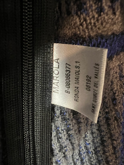 MAROLA. Short checked wool skirt. TS