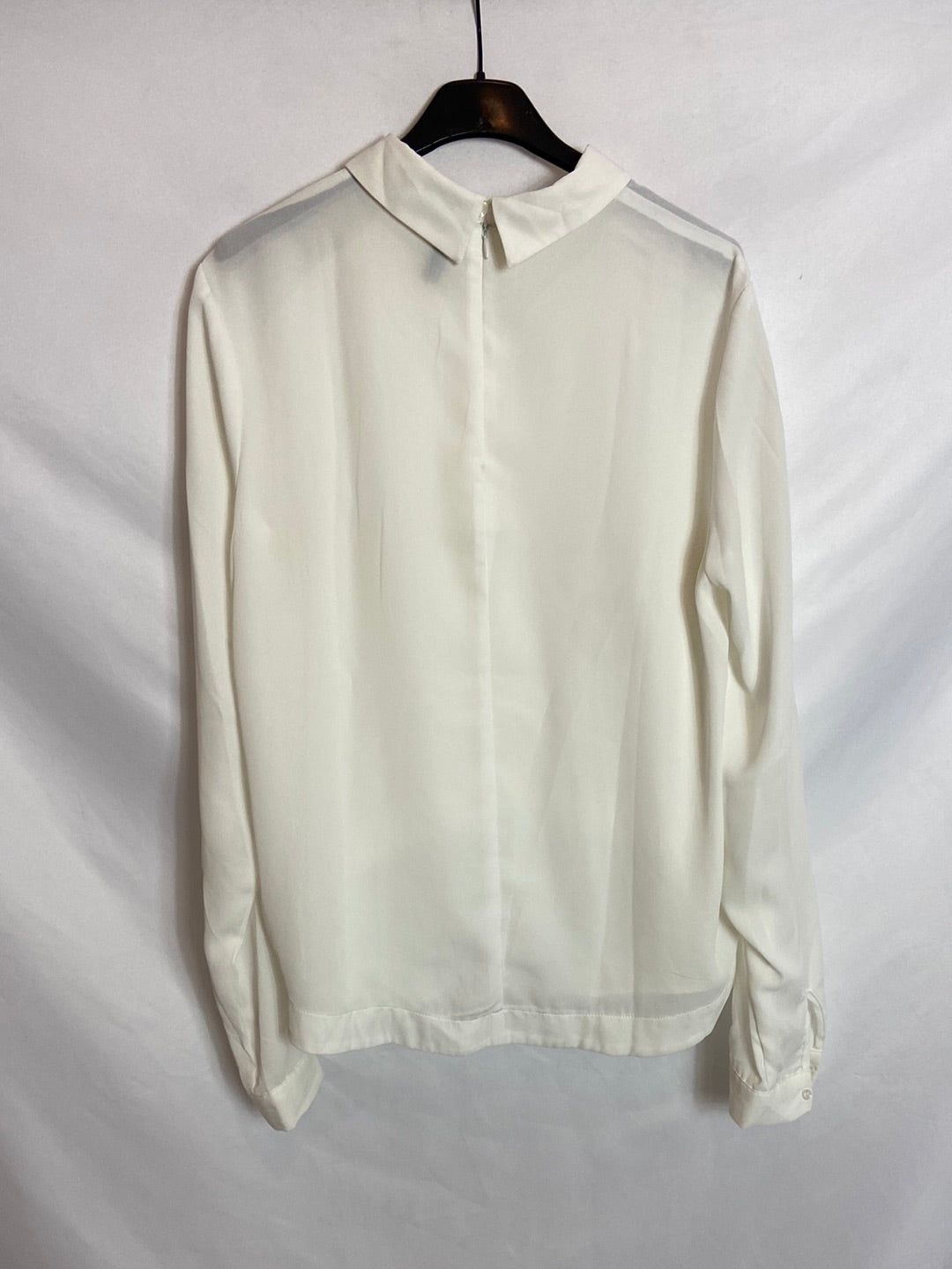 FB SISTER. White double-layer blouse TM