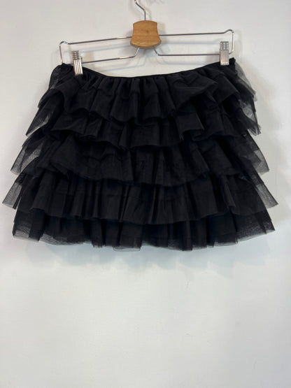 ZARA. Falda negra tull T.xs