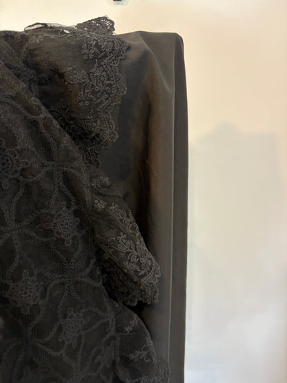 RICH RADI Q´S. Falda midi encaje volantes