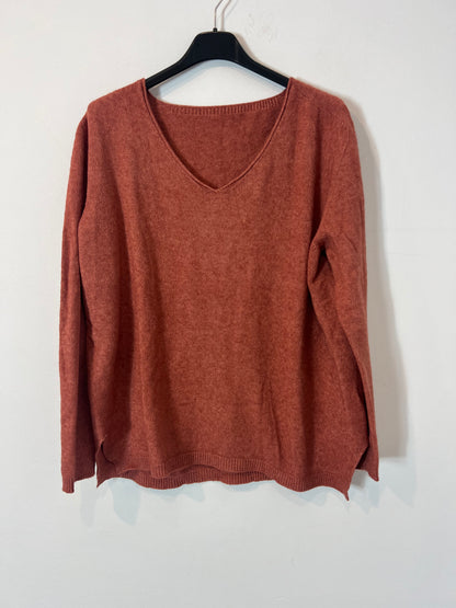 OTHERS. V-neck tile sweater YOUR (S/M)
