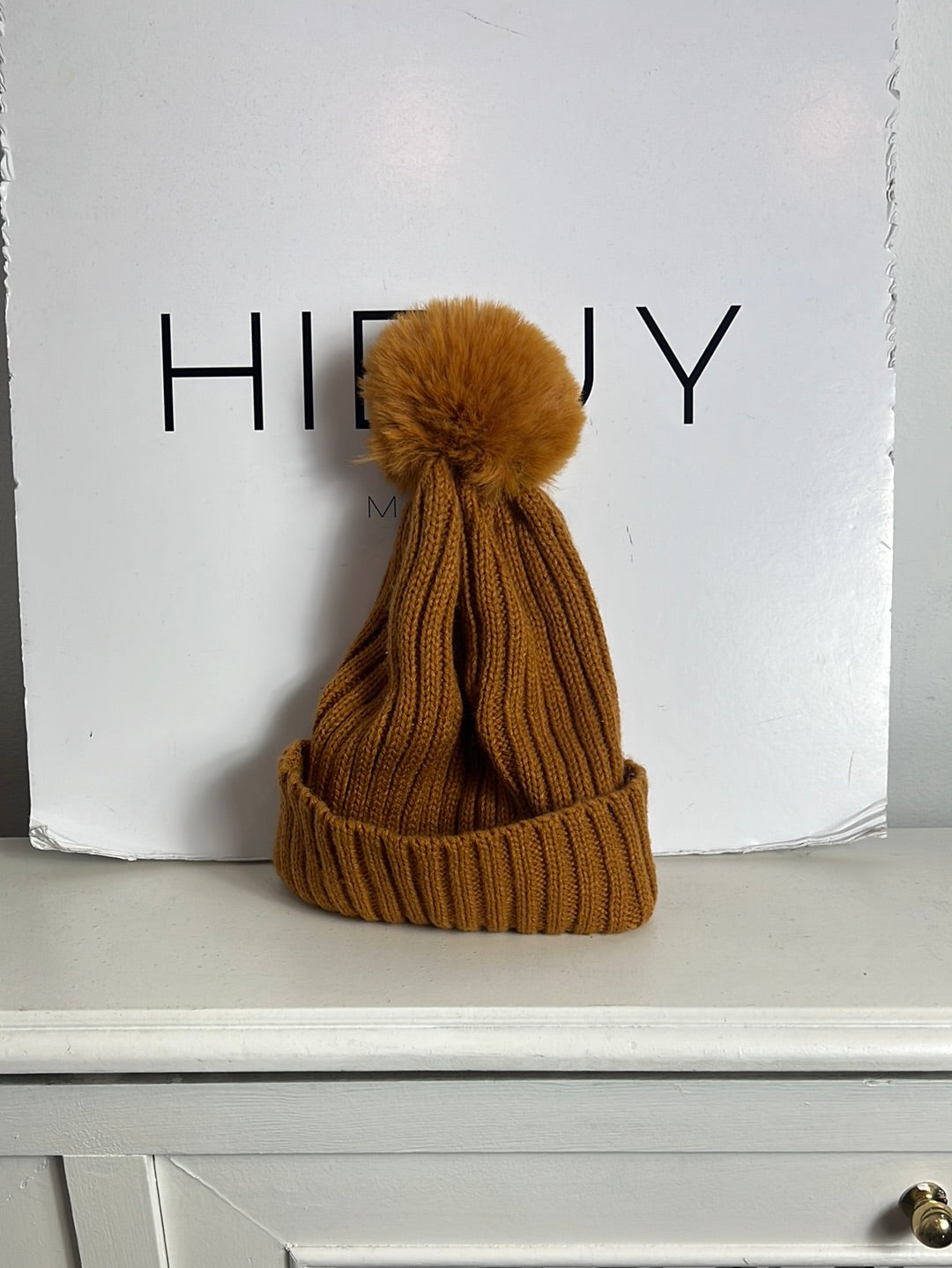 PRIMARK. Mustard Knit Hat. YOU