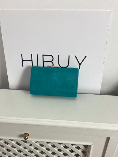 OTRAS. Bolso fiesta turquesa antelina