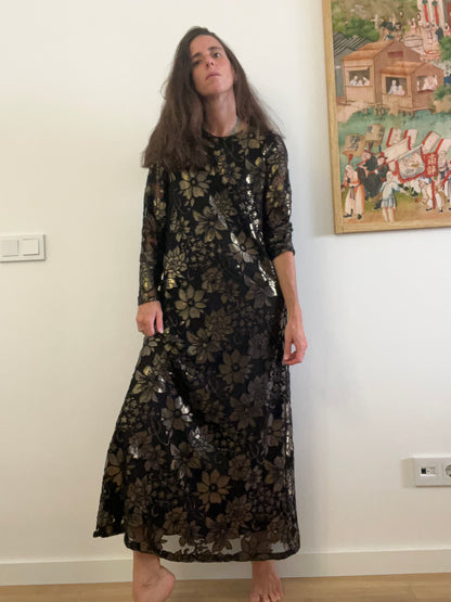 THE NOOK STORE. Vestido largo texturas