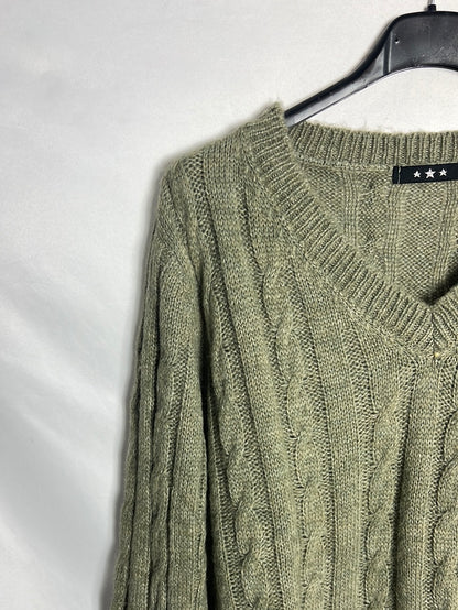 OTRAS. Jersey verde ochos T.u(s)